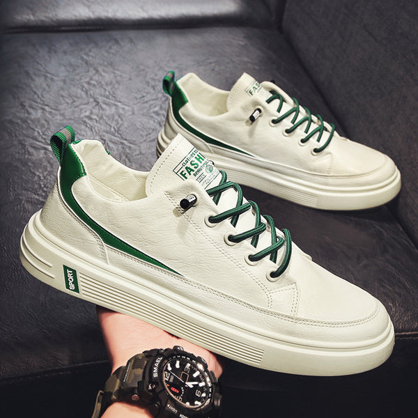 Tenis Casuales de Cuero para Hombre Primavera y Otoño