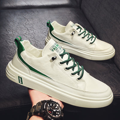 Tenis Casuales de Cuero para Hombre Primavera y Otoño