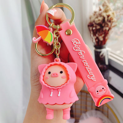 Llavero Adorable Cerdito Impermeable - Accesorio Creativo Cartoon - Image 6