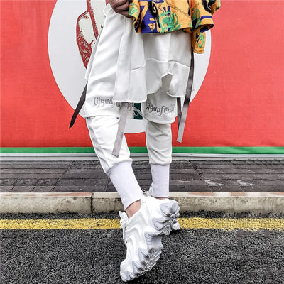 Pantalones Sueltos Efecto Dos Piezas - Diseño Moderno Noveno - Image 16