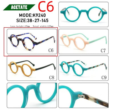 Gafas Retro Anti Luz Azul con Marco de Acetato - Image 5
