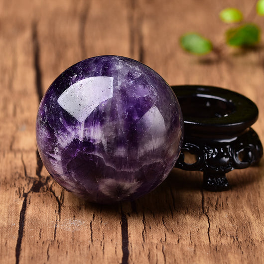 Esfera de Cristal Amatista Pulida - Bola de Cuarzo Violeta - Image 7