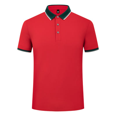 Polo Elástico de Algodón con Combinación de Colores - Image 13
