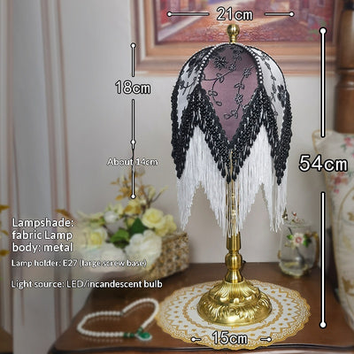 Lámpara de Mesa Estilo Francés Vintage - Image 9
