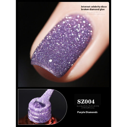 Esmalte de Uñas Diamante Disco 18 Colores - Brillo Súper Intenso - Image 24
