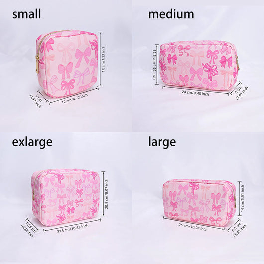 Bolsa de Cosméticos Impresa Portátil para Viajes - Image 4