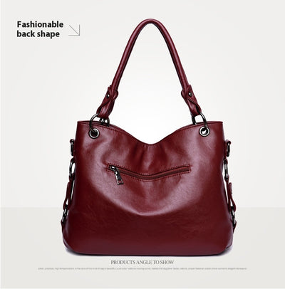 Bolso Bandolera de Cuero PU con Detalles de Costura y Borlas para Mujer - Image 39