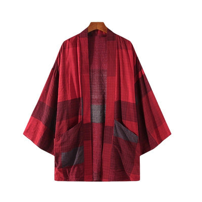 Capa Camisa Holgada de Costura Suelta para Hombre - Image 5
