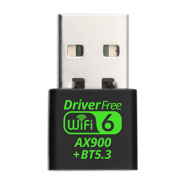 Adaptador de Red Inalámbrico Wifi 6 AX900M - Conexión Rápida sin Drivers