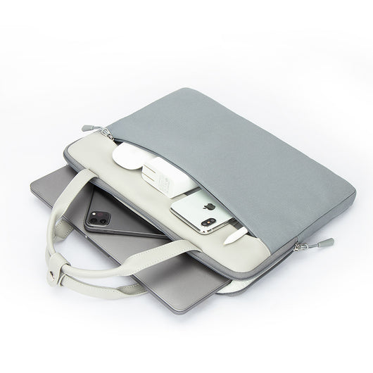 Bolso Laptop Impermeable Bicolor con Funda iPad - Portátil y Elegante - Image 13