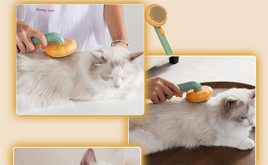 Peine Deslanador Automático para Perros, Gatos y Mascotas - Cepillo de Aseo Profesional - Image 16