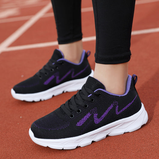 Tenis Deportivos Negros para Mujer - Malla Transpirable y Suela Acolchada - Image 8