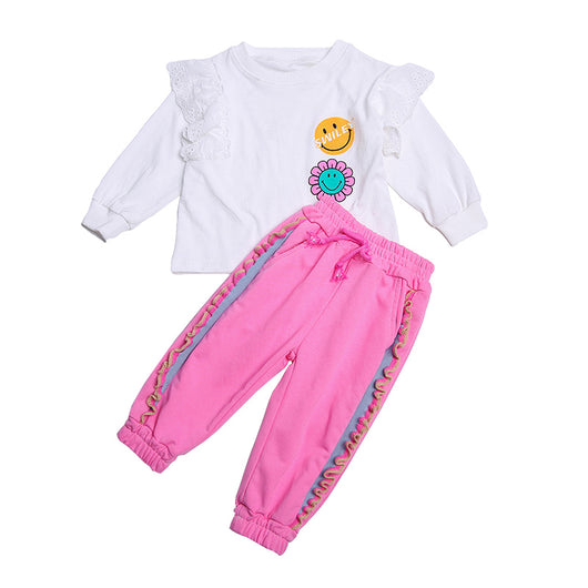 Conjunto Deportivo Infantil Niña Estilo Occidental - Primavera Otoño - Image 7