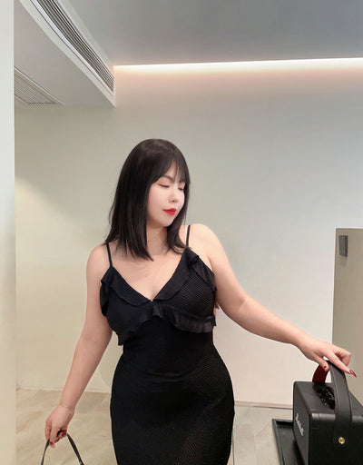 Vestido Largo de Verano con Tirantes para Mujer - Image 3
