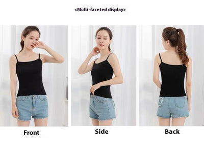 Chaleco Deportivo Ajustable de Color Sólido para Mujer - Image 9