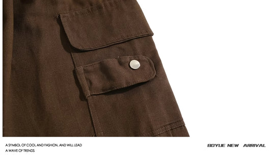 Pantalones Cargo Casuales para Hombre Primavera Otoño - Image 14