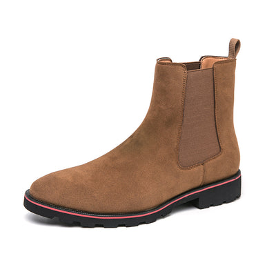 Botas Cargo Tobilleras de Cuero para Hombre - Estilo Casual Versátil - Image 7