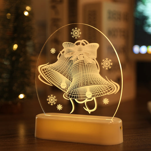 Luces LED Navideñas Santa Claus 3D - Decoración Navideña USB y Batería - Image 9