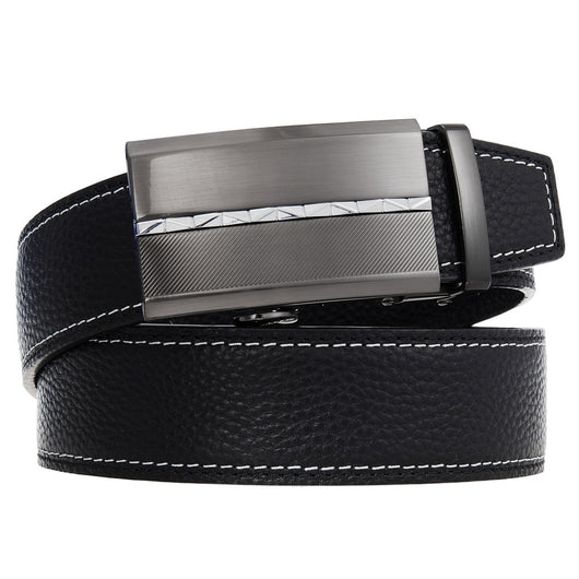 Cinturón de Cuero para Hombre con Hebilla Automática - Image 10