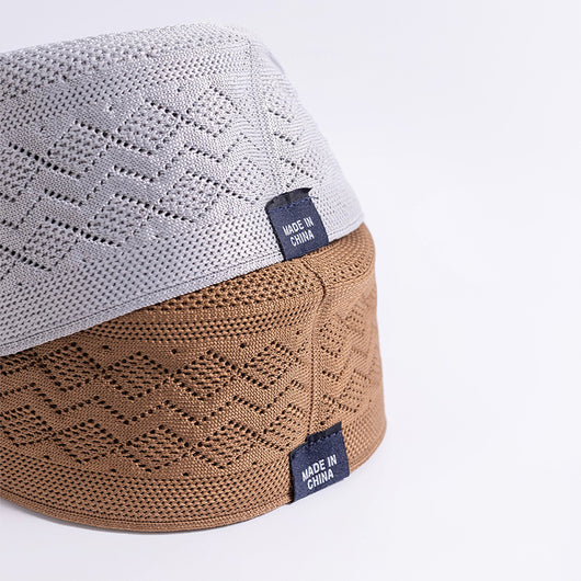 Gorro Islámico Ceremonial Transpirable de Tela Plana - Image 25