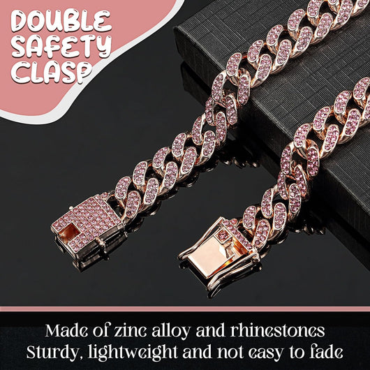 Collar de Cristal para Mascotas - Cadena Metálica Elegante para Perros y Gatos - Image 12