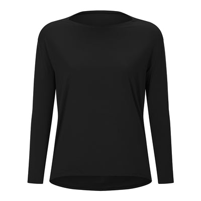 Blusa Deportiva Suelta de Manga Larga Efecto Segunda Piel - Image 10