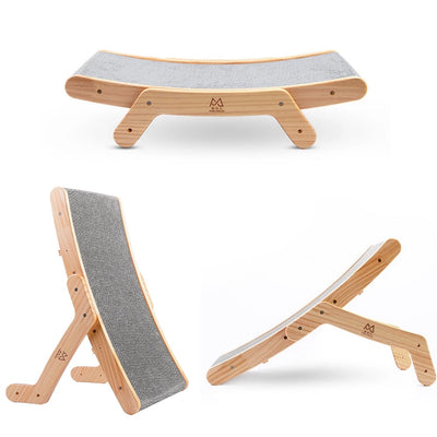 Cama Gato Deformable con Rascador de Cartón Corrugado y Núcleo Reemplazable - Image 17