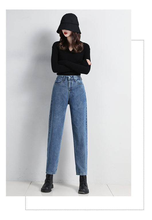 Pantalones Harem Escolares Sueltos para Mujer - Image 10