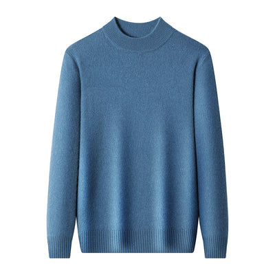 Suéter Cuello Alto Casual para Hombre - Diseño Minimalista Versátil - Image 5