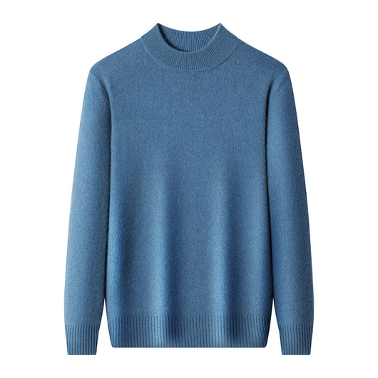 Suéter Cuello Alto Casual para Hombre - Diseño Minimalista Versátil - Image 5