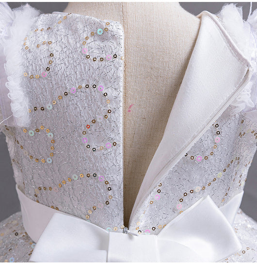 Vestido de Fiesta Infantil con Falda Tul Flores - Colección Verano - Image 18