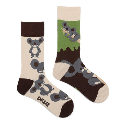 Calcetines Retro Asimétricos para Parejas - Algodón Cómodo Unisex - Image 66