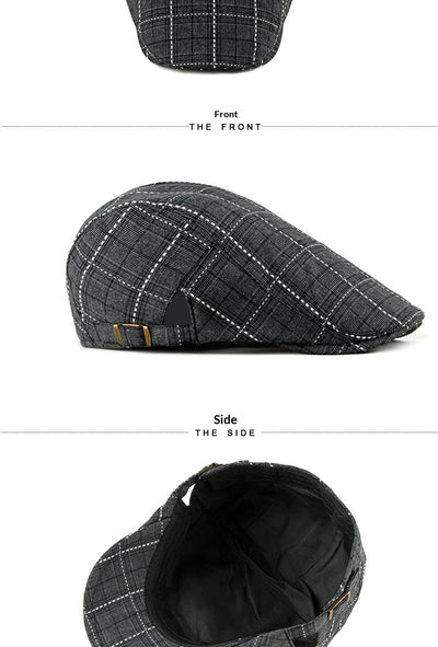 Gorra Vintage British Gingham para Hombre - Image 9