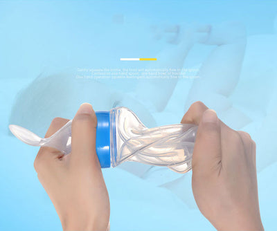 Botella Dispensadora de Cereal de Arroz en Silicona con Base Plana para Bebés - Image 11