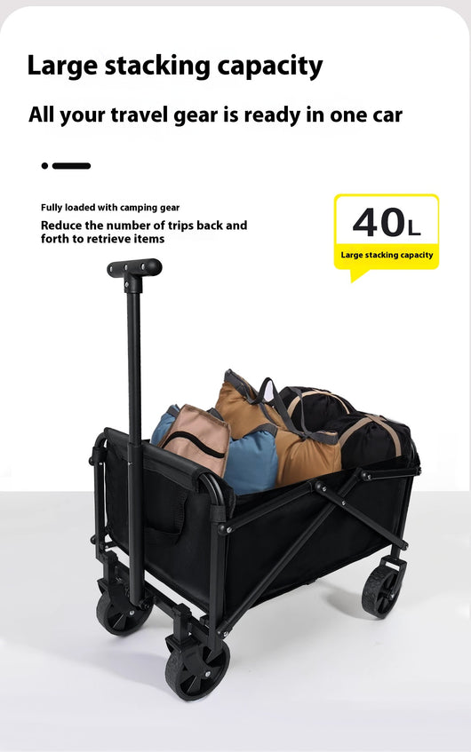Carrito Remolque Plegable para Niños - Ideal para Campamentos y Paseos - Image 11