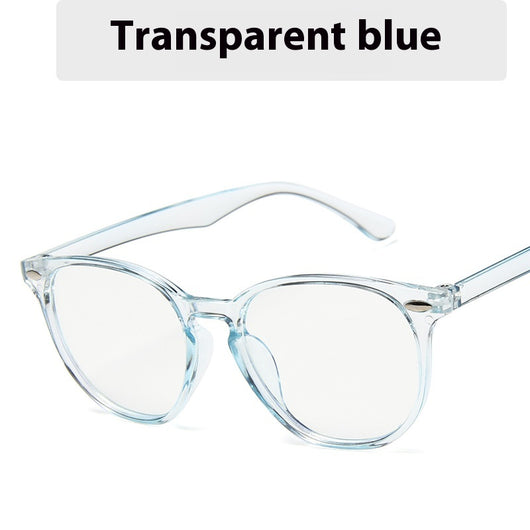 Gafas Artísticas Redondas Mitin con Cinta Azul - Diseño Colorido - Image 5