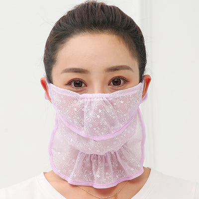 Máscara de Protección Solar Ice Silk - Protección Cuello y Rostro Transpirable - Image 11