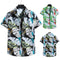 Camisas Havaianas Estampadas Masculinas - Design Floral Moderno