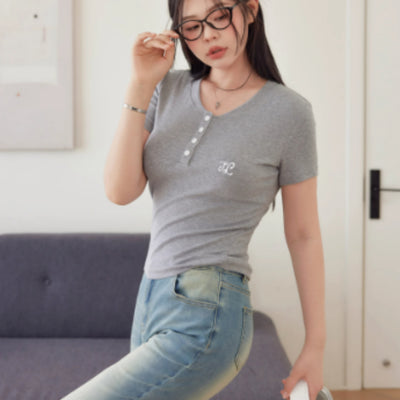 Camiseta Reductora de Manga Corta con Alta Elasticidad - Image 8