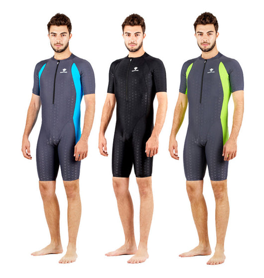 Traje de Baño Deportivo Estampado Tiburón Secado Rápido Manga Corta - Image 9