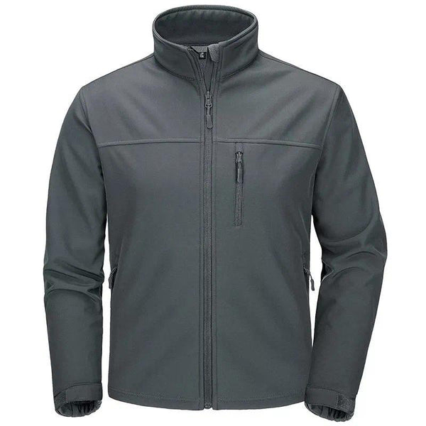 Chaqueta Shell con Cuello Alto para Actividades al Aire Libre