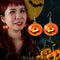 Aretes LED Luminosos Temática Halloween - Diseño Calabaza y Fantasma