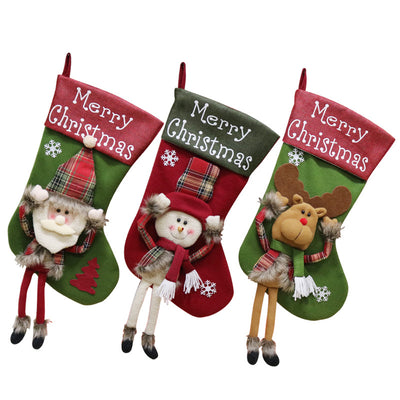 Set de Medias Navideñas 3D Gigantes - Decoraciones Navidad 2024 - Image 12
