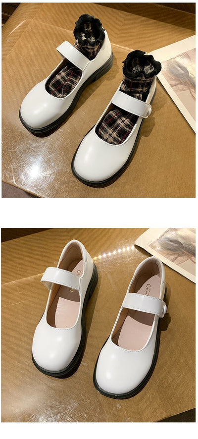 Zapatos Mary Jane Planos Estilo Universitario para Mujer - Image 22