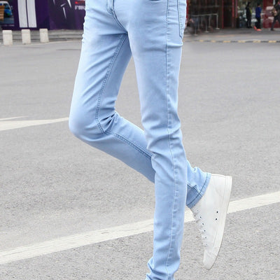 Pantalones Vaqueros Delgados para Niños y Adolescentes - Image 11