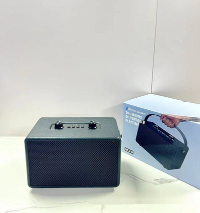 Parlante Bluetooth Portátil Retro de Madera con Subwoofer de Alta Calidad - Image 16