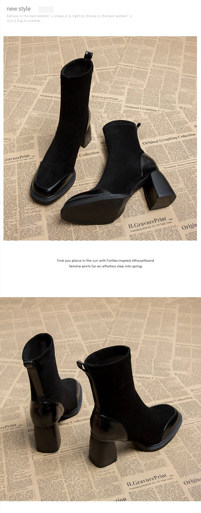 Botas Martin Skinny de Cuero Genuino para Mujer - Image 11