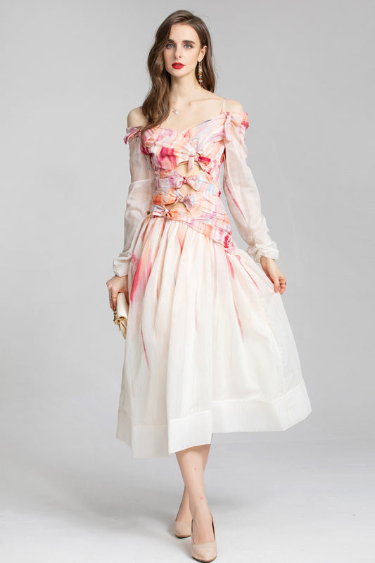 Vestido de Encaje con Recortes Dulce y Picante para Mujer - Image 2
