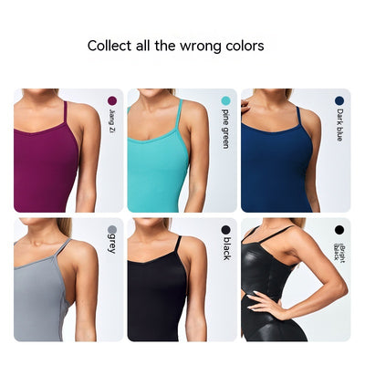 Jumpsuit Deportivo Slim Fit con Tirantes Ajustables - Yoga y Fitness Mujer - Image 3