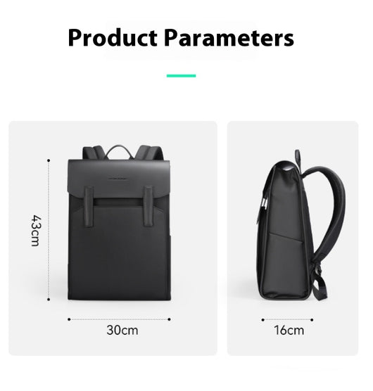 Mochila Ejecutiva Ligera de Gran Capacidad con Compartimento para Laptop - Image 13